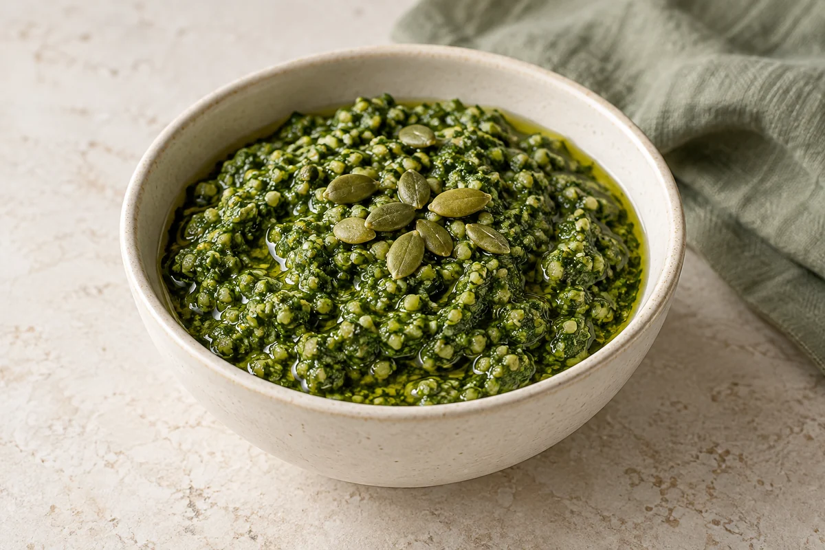 Kürbiskern-Kräuter-Pesto